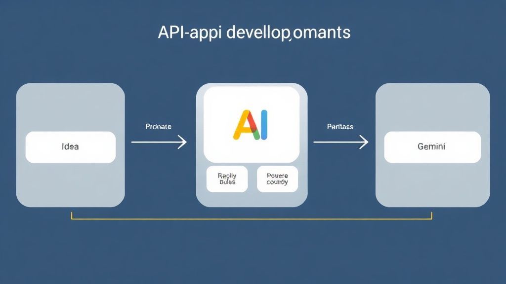 AI应用快速开发流程图