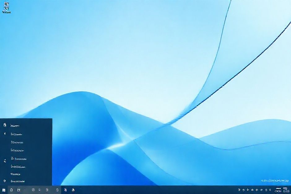 Windows 11 模拟器桌面界面